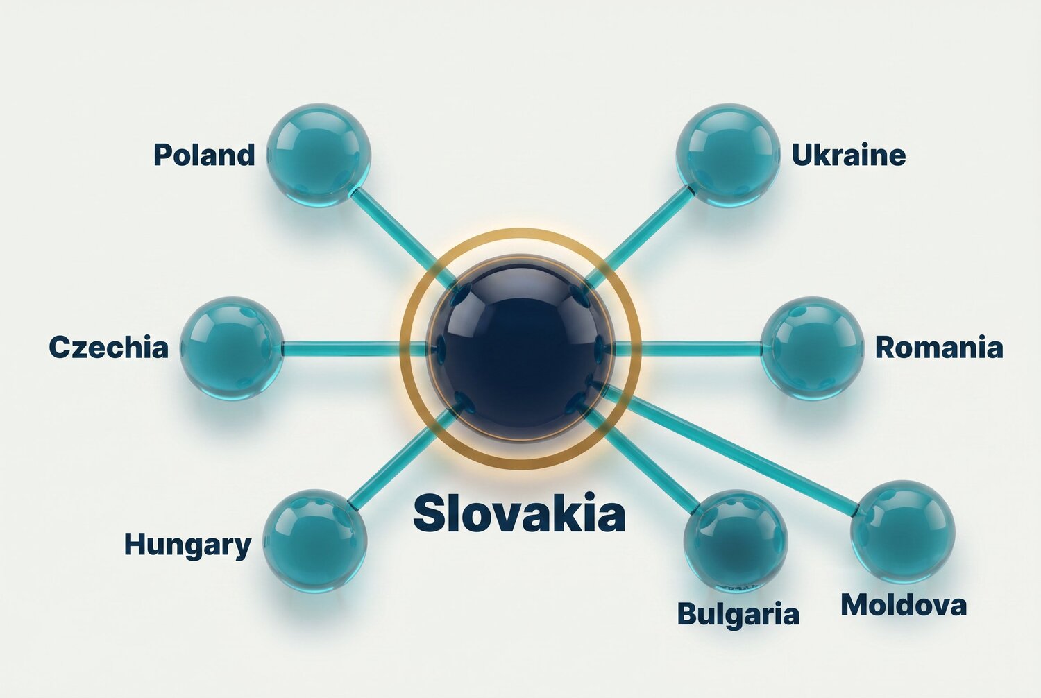 Distribution network across Central & Eastern Europe with Slovakia as the hub